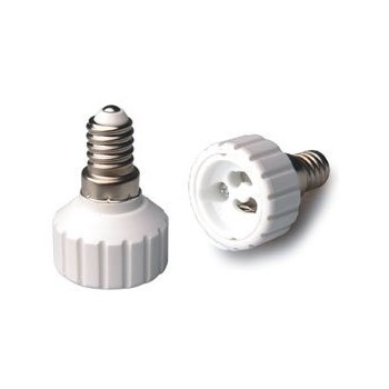 Adaptateur GU10 vers E14 Adaptateur GU10 vers E14