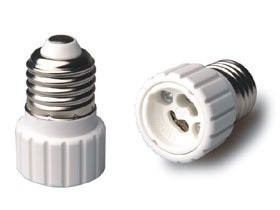 Adaptateur GU10 vers E27