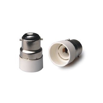 Adaptateur B22 vers vis E14 Adaptateur B22 vers vis E14