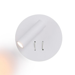 Applique dorée à double éclairage LED