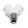 Adaptateur E27 vers double E27 Adaptateur E27 vers double E27