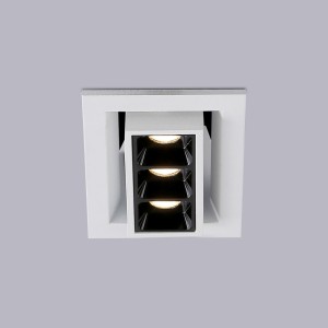 Luminaire encastrable 3 spots