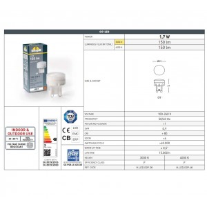 6 Ampoules led G9 7W blanc froid - Le guide de l'éclairage et de l'ampoule  led