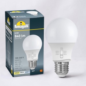 Ampoule LED E27 A60 - 8,5W - CCT - Fumagalli