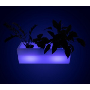 Pot de jardin LED design