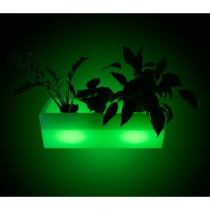 Pot de fleurs LED RGB