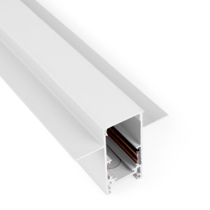 rail encastrable blanc