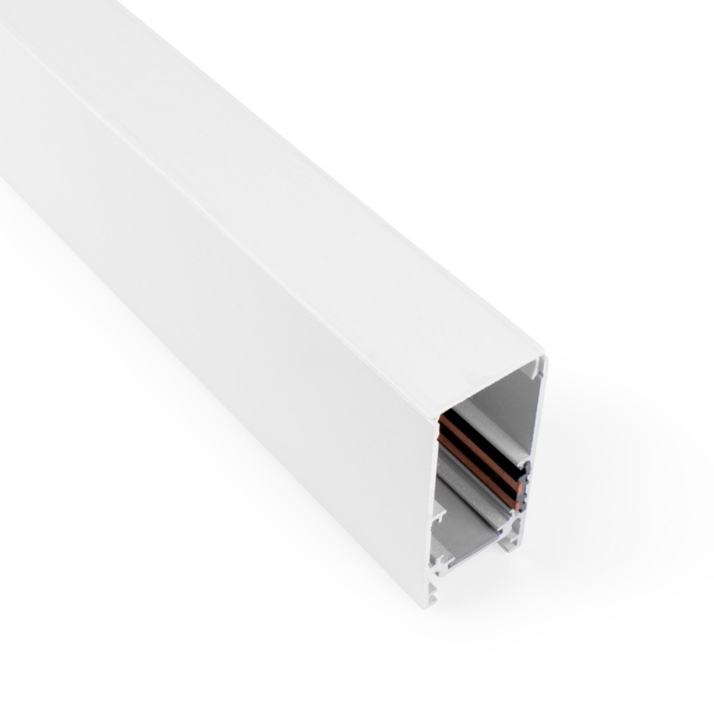 rail en saillie blanc