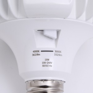 Ampoule LED E27 haute puissance -15W - CCT