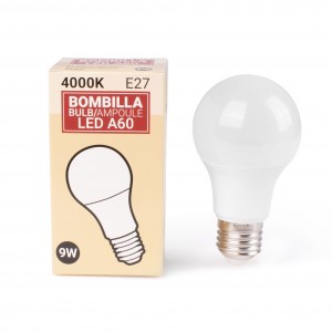 Ampoule LED E27 A60 - 9W