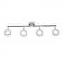 Plafonnier LED 4 spots