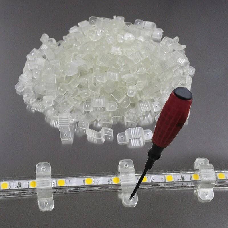 Clip en silicone bande led