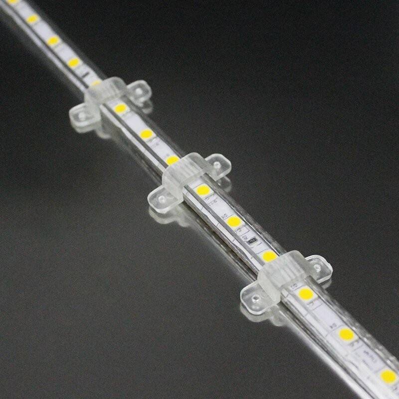 clip transparent ruban led