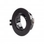 Collerette downlight orientable noire