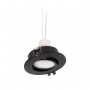 Support spot rond orientable