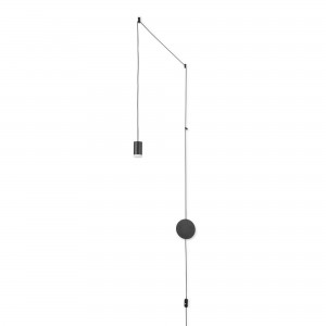 Suspension design "Nebula" avec interrupteur et prise - 1x6W