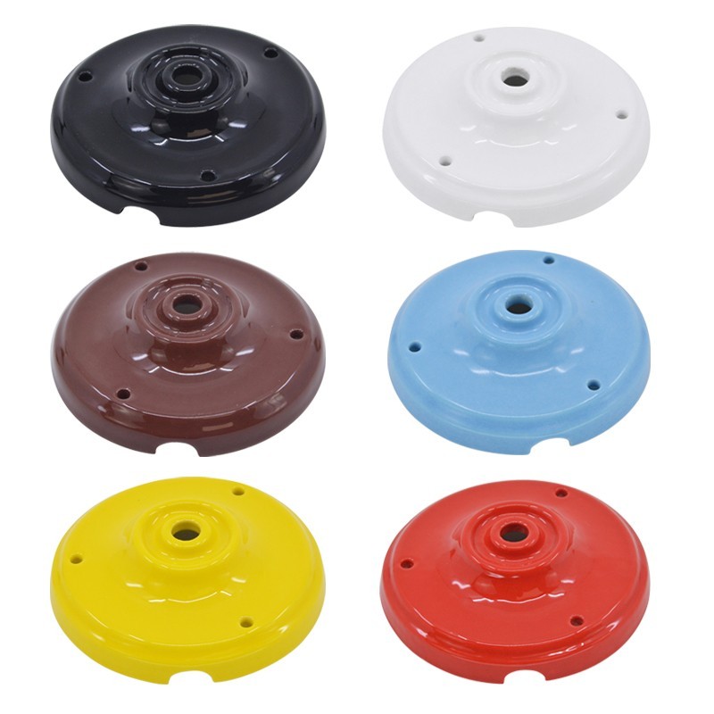 Rosace en céramique Canopi en couleur