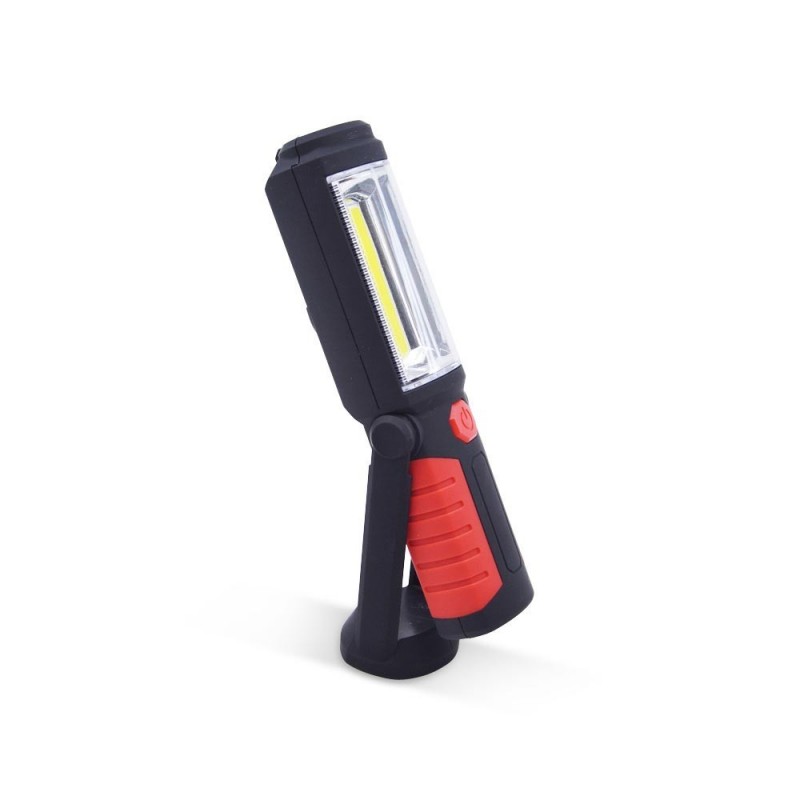 Lampe d'inspection Lampe led Rechargeable, Lampe de Travail led Rechargeable  Avec Magnétique Lampe de Torches de LED Lampe D'inspection Lampe Rouge