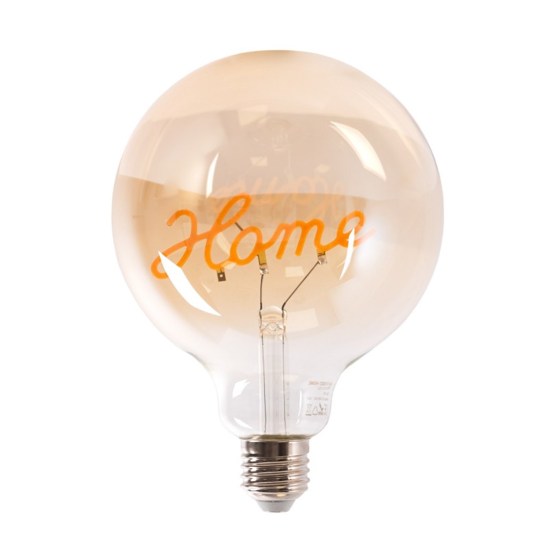 Ampoule décorative à filament  "HOME" E27 G125 - 4W - 2200K