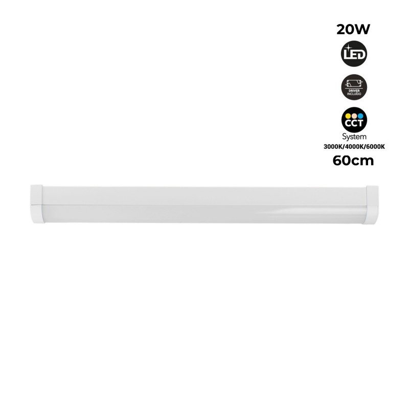 Linéaire LED haute puissance CCT - 20W - 60cm