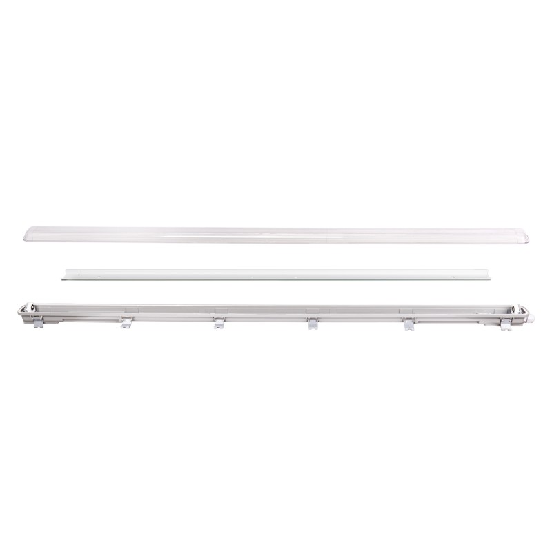 Boîtier étanche pour tube LED 120cm - IP65 Boîtier étanche pour tube LED 120cm - IP65