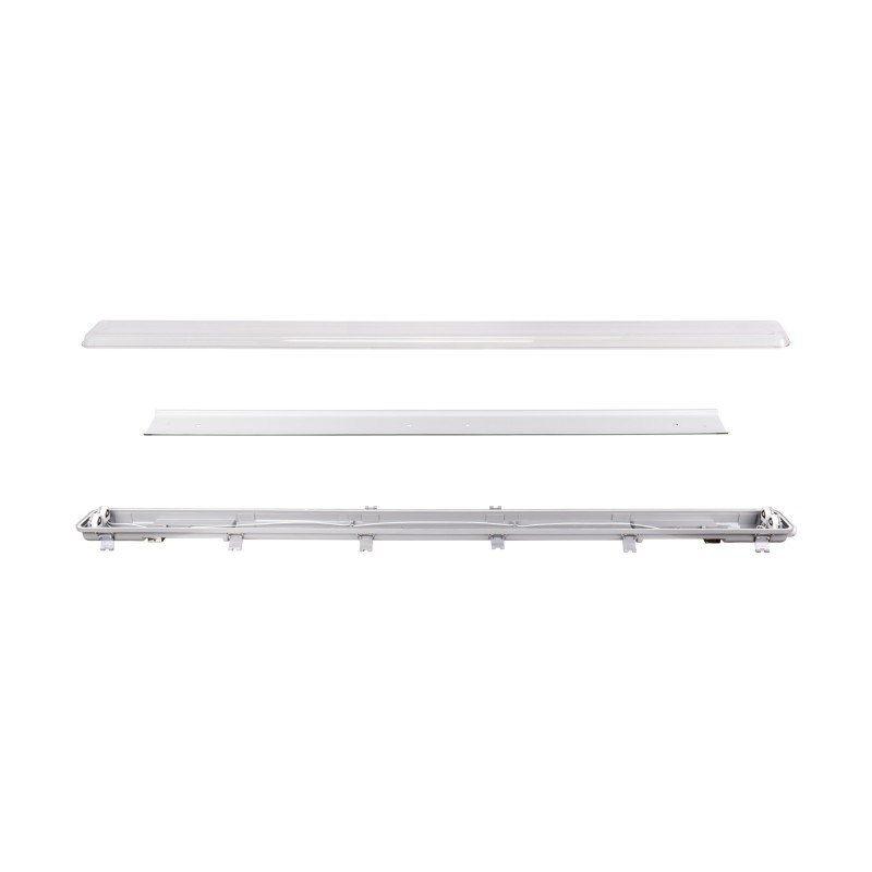 Boîtier étanche 2 tubes LED T8 120cm - IP65