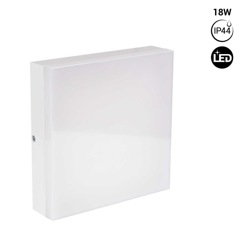 Plafonnier LED carré étanche 15W - IP44 - 4000K Plafonnier LED carré étanche 15W - IP44 - 4000K