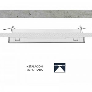 Ressorts conversion bloc de secours EXIT en encastrable