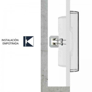 Ressorts pour convertir le Luminaire de Secours EXIT en encastrable
