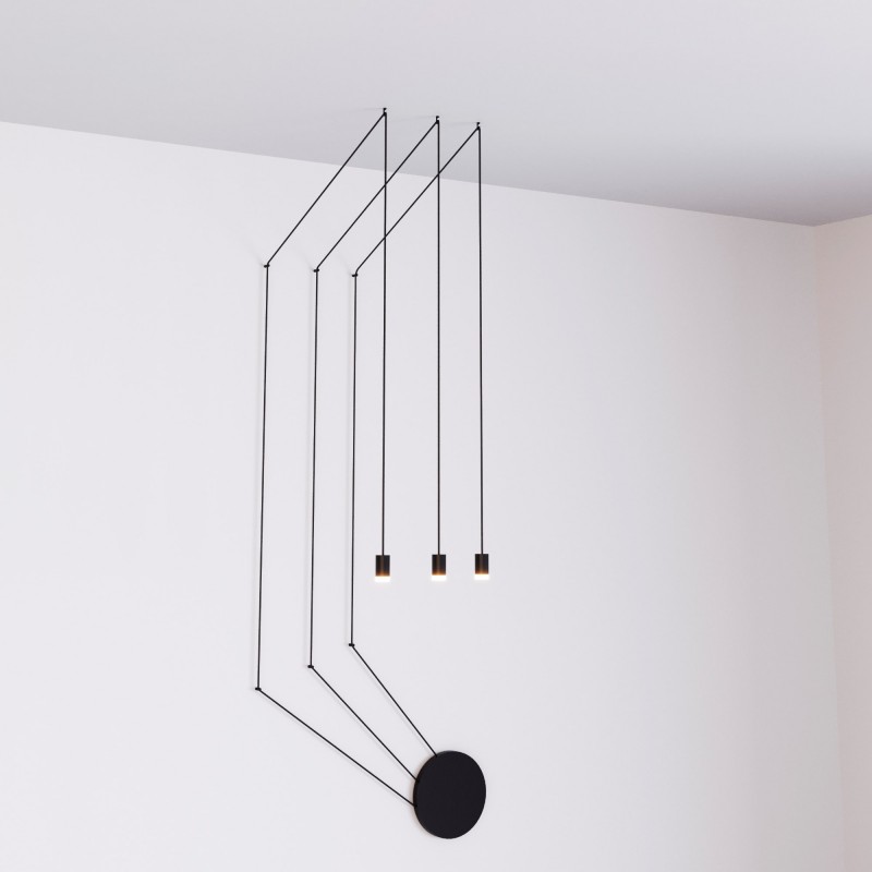 Suspension design "Nébula" - 3x6W