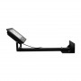 Support noir pour projecteurs LED pour enseigne 75 cm