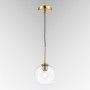 Lampe suspendue en laiton