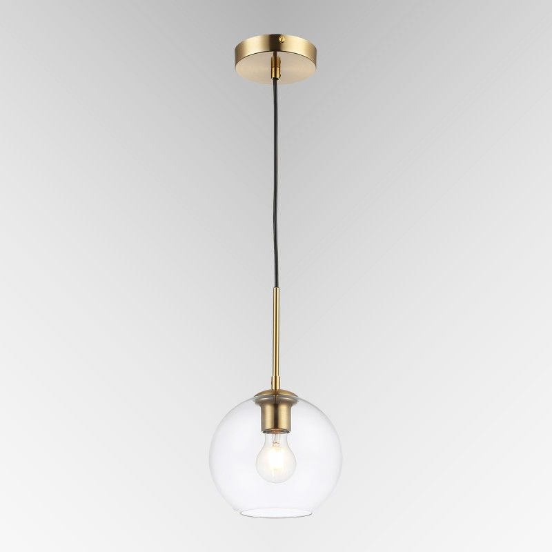 Lampe suspendue en laiton