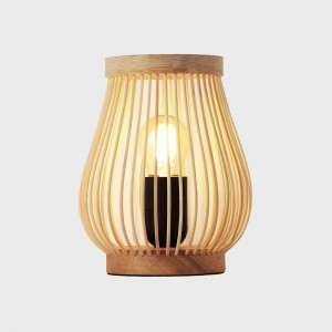 Lampe de table en bois "Oca" - E27