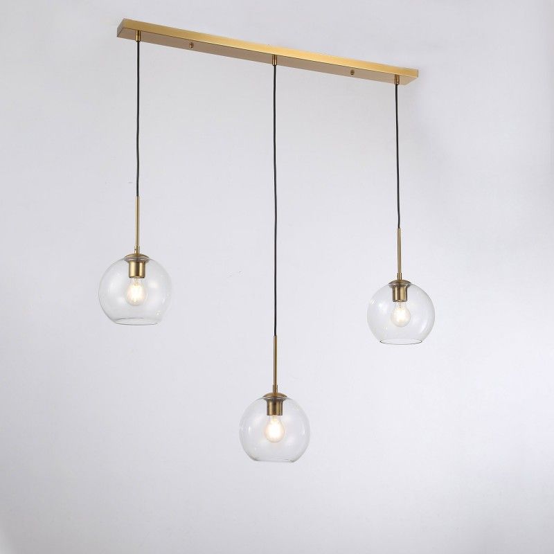 Lampe suspendue 3 verres Lampe suspendue 3 verres