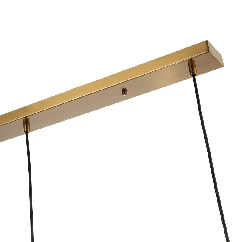 Suspension, 3 lampes en verre Suspension, 3 lampes en verre