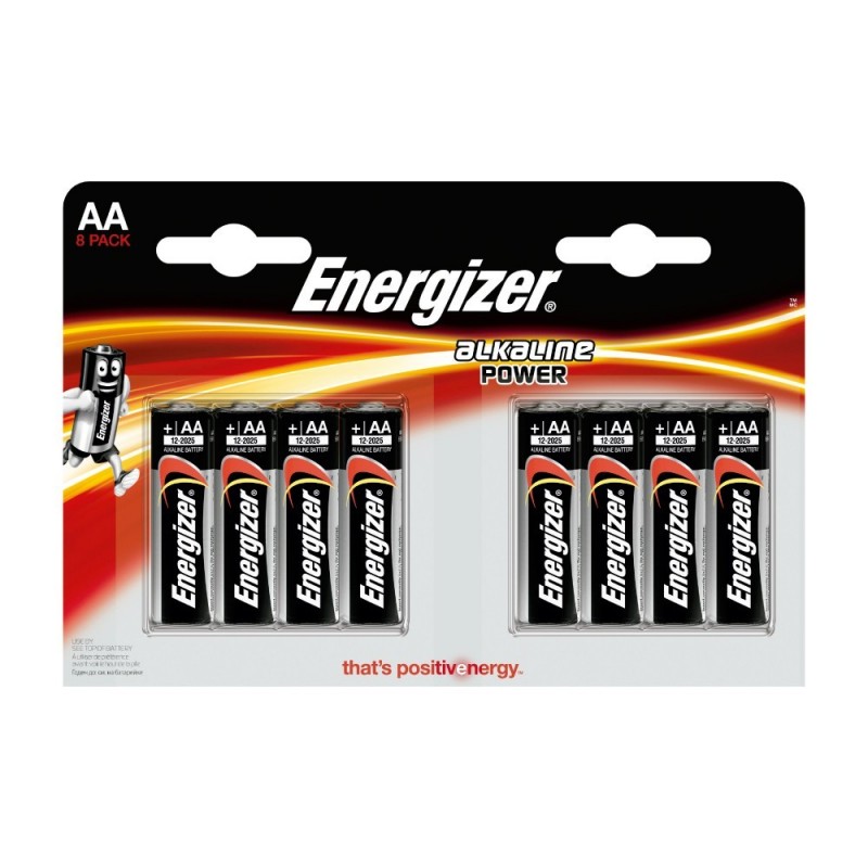 Pile Energizer Alkaline Power LR6 (AA) Blister 8 U