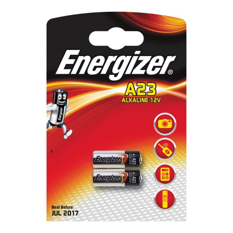 Pile Energizer A23 12V Blister de 2 U