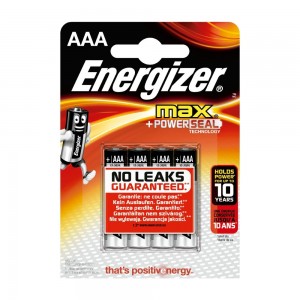 2 Piles Rechargeables Energizer Power Plus 700mAh AAA / HR03