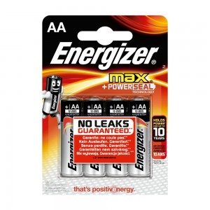 Pile Energizer Max LR6 (AA) 1.5V Blister 4 U