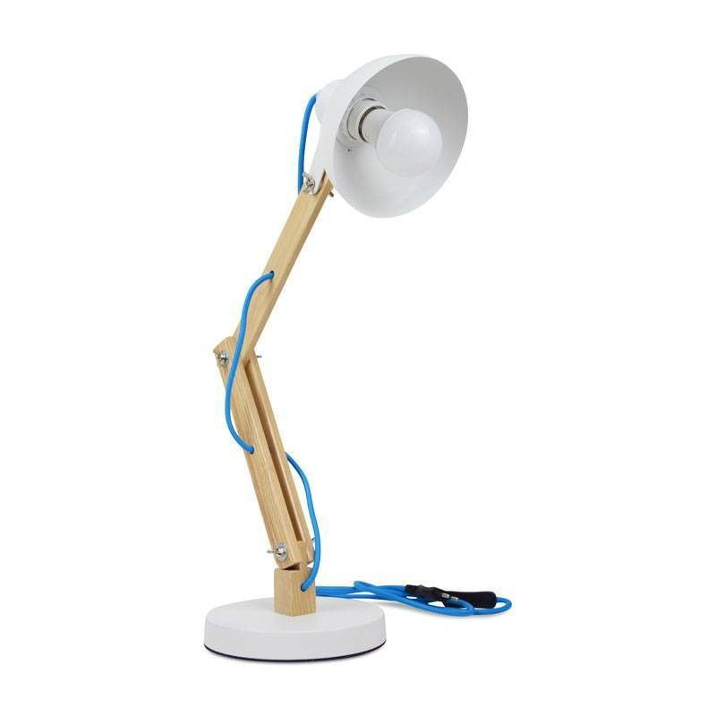 Lampe Bois et métal