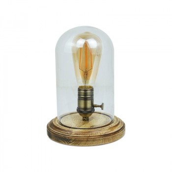 Lampe de table Tule en verre Lampe de table Tule en verre