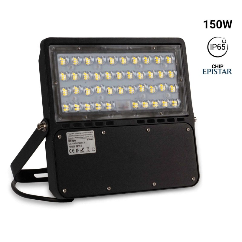 Projecteur LED asymétrique d'extérieur 150W - 18600lm - IP65