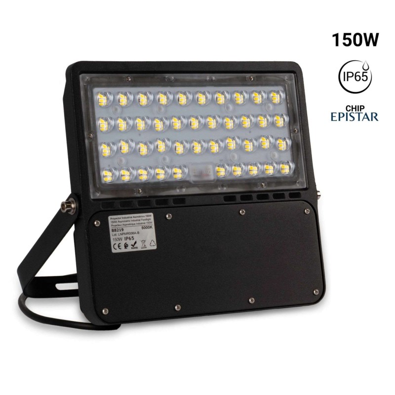 Projecteur LED asymétrique d'extérieur 150W - 21000lm - IP65