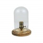 Lampe de table cloche verre