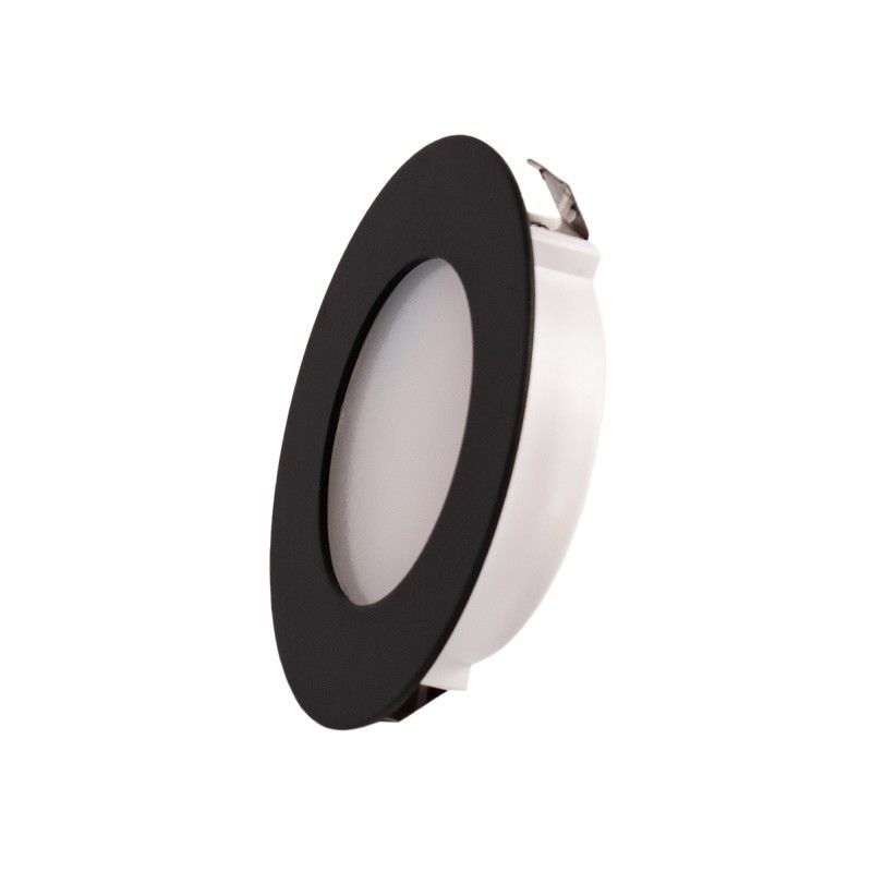 Spot LED encastré sous meuble 2W 220V AC - IP44 Spot LED encastré sous meuble 2W 220V AC - IP44