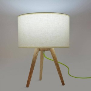 Luminaire de table E27 abat jour