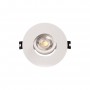 Collerette downlight inclinable