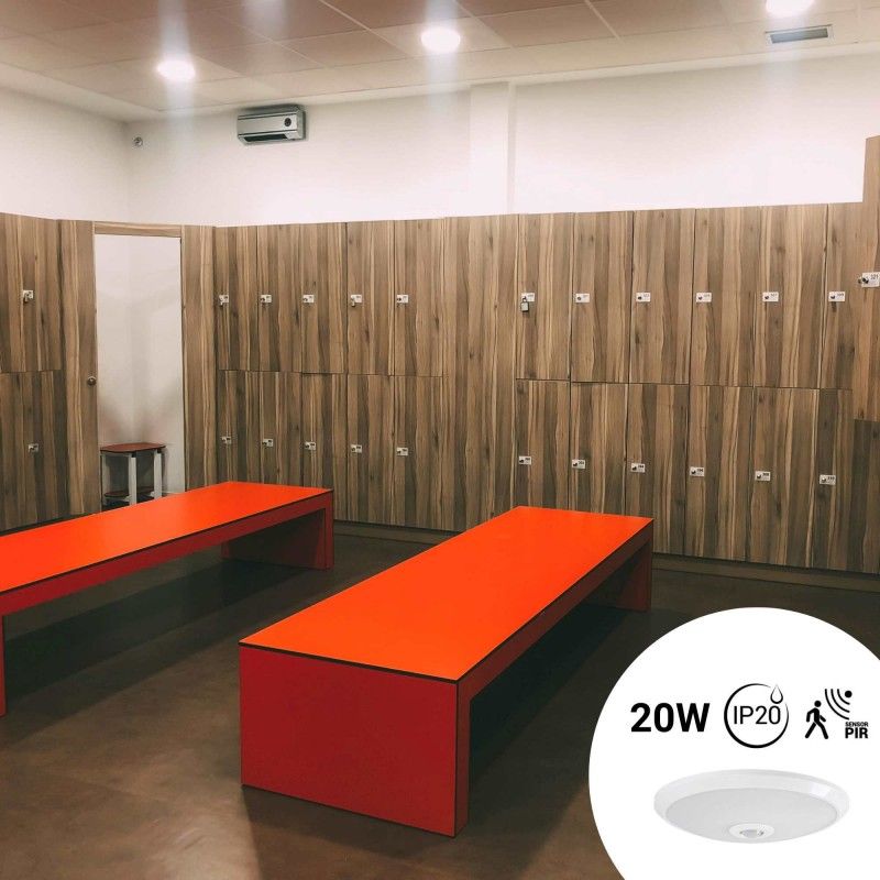 Plafonnier LED avec capteur Plafonnier LED avec capteur