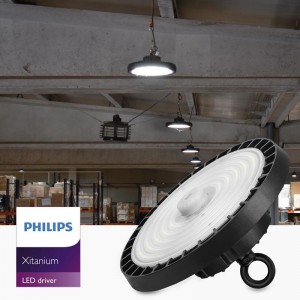 Suspension industrielle LED avec capteur de mouvement 150W